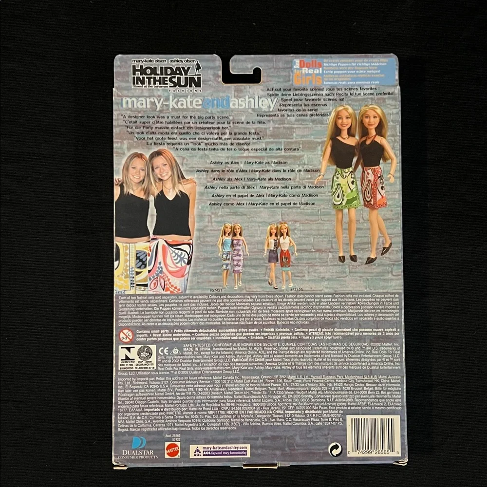 VINTAGE MARY-KATE & ASHLEY doll Fashion pack MATTEL Y2K 2002 New In BOX!! - Picture 13 of 17